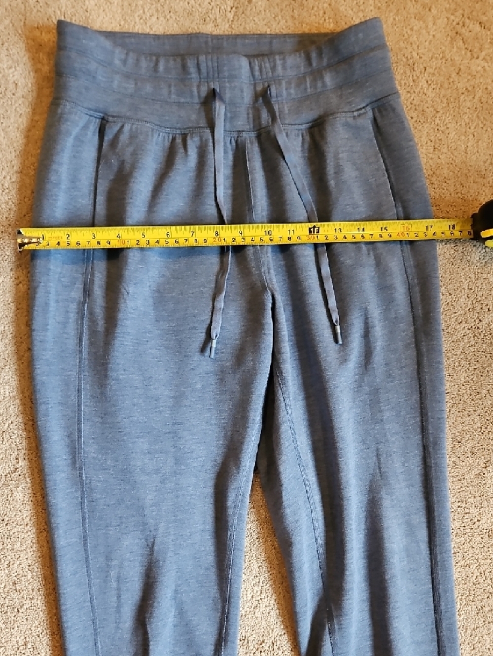 Travis Mathew Women's Blue Heather Jogger Track Pants - Picture 5 of 11